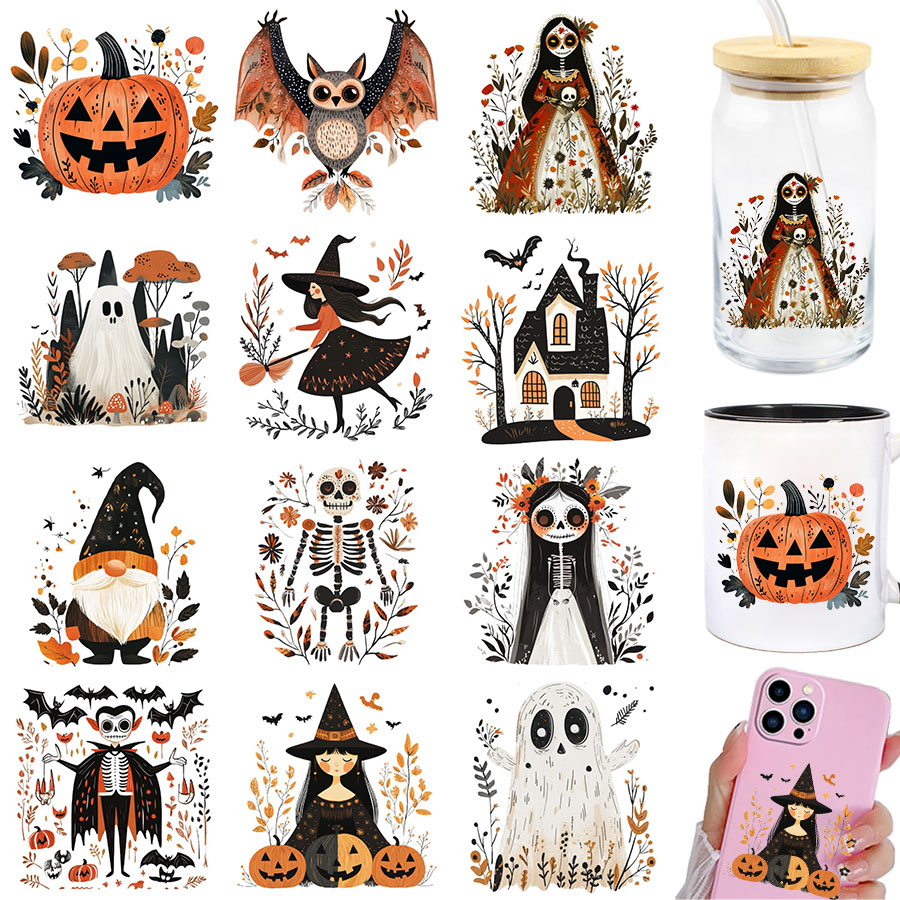 Art And Craft Autumn - 2 szt. Nordyckie jesienne wzory folkowe