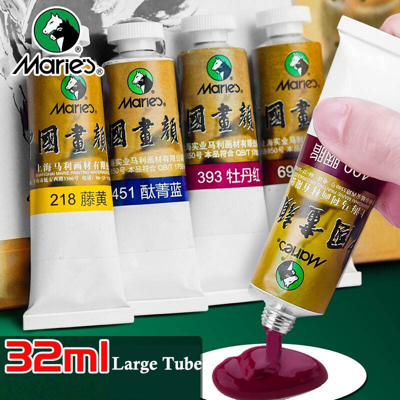Chinese Art Craft - Marie's Chinese Paint 32ml/Tubes Farba akwarelowa