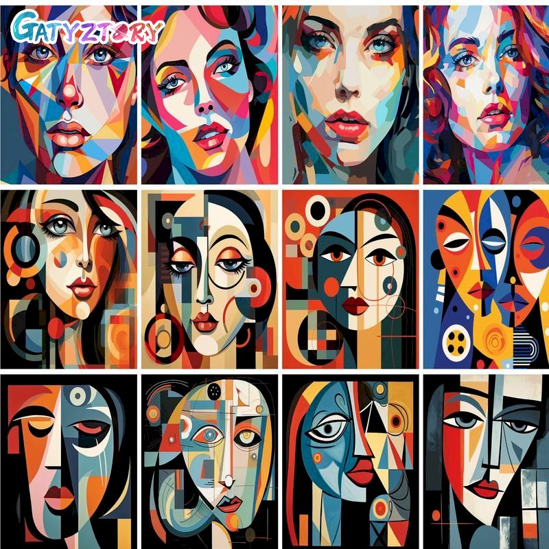 Art And Craft Numbers - GATYZTORY Farba akrylowa Ramka Diy Malowanie