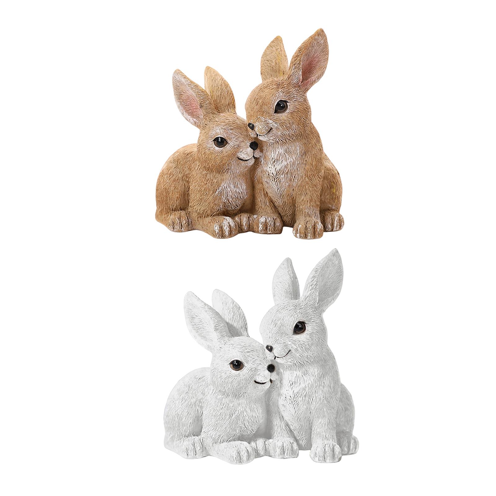 Art Craft Rabbit - Królik Statua Dekoracja Wielkanocna Uroczy Idealny