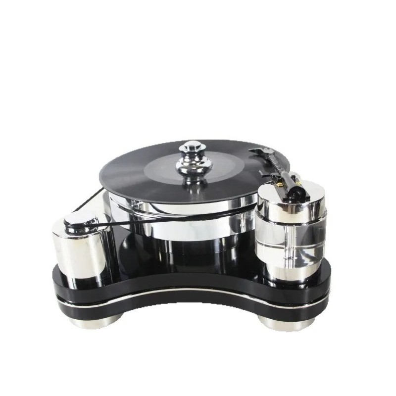 Art Craft Club - Minimalistyczny, nowoczesny gramofon winylowy ze stali