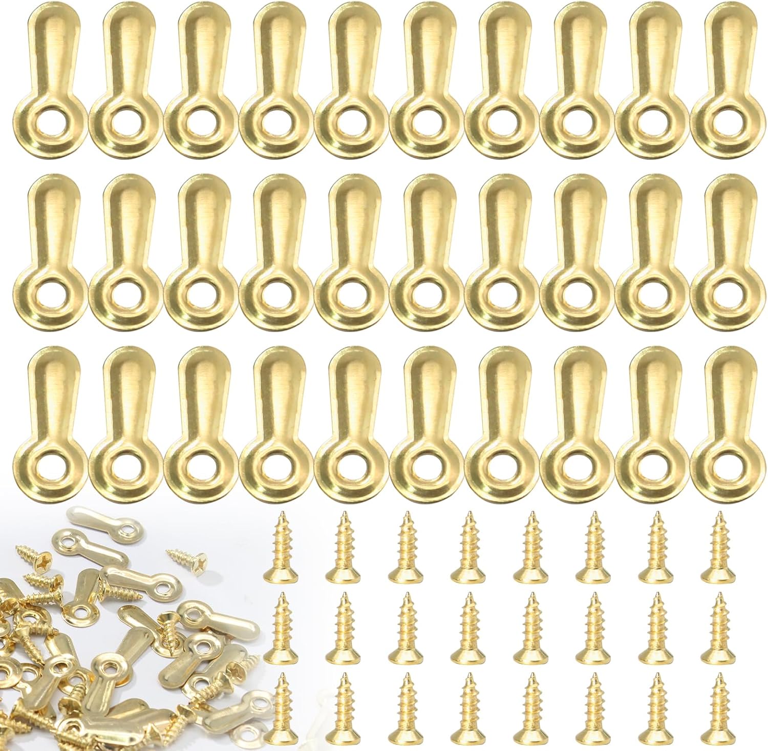 Art Craft Mirror - 1-2 sztuki – metalowe elementy mocujące