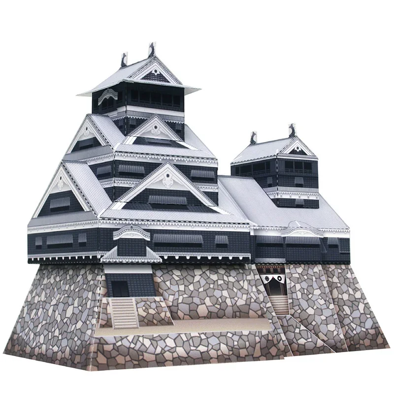 Art Craft Japan - Japonia Zamek Kumamoto Składany Mini Model