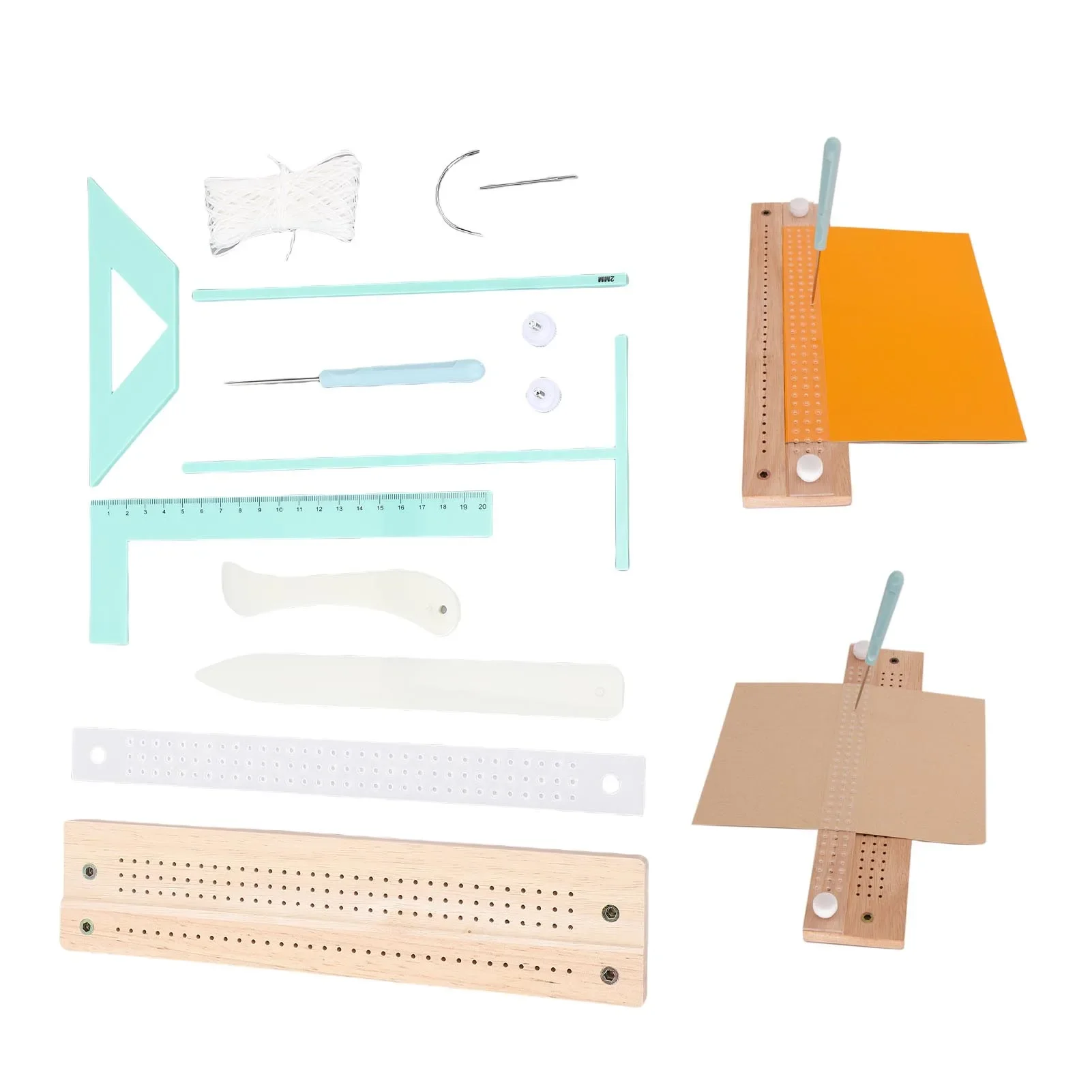 Zestaw narzędzi do oprawy ksią – Bookbinding Supply Kit recenzja i cena