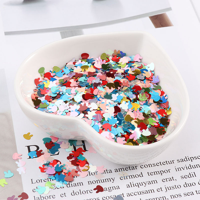 Ultracienkie 4mm brokatowe cek – Art Craft Rabbit recenzja i cena