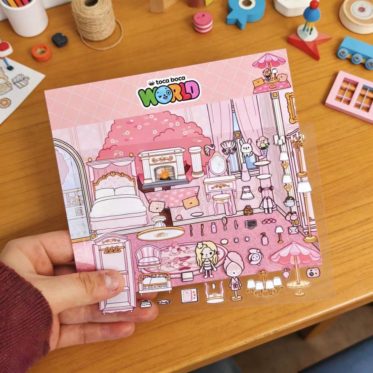 Zestaw naklejek DIY dla dzieci – Art Craft Hotel recenzja i cena