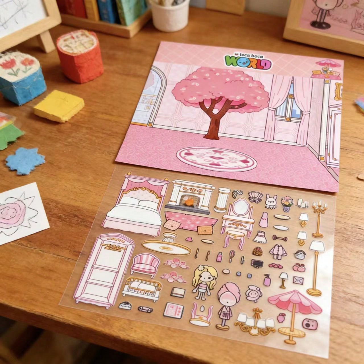 Zestaw naklejek DIY dla dzieci – Art Craft Hotel recenzja i cena