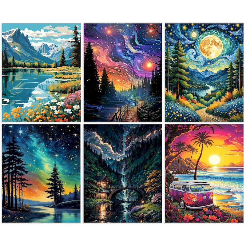 GATYZTORY 40x50cm malowanie nu – Art And Craft Numbers recenzja i cena