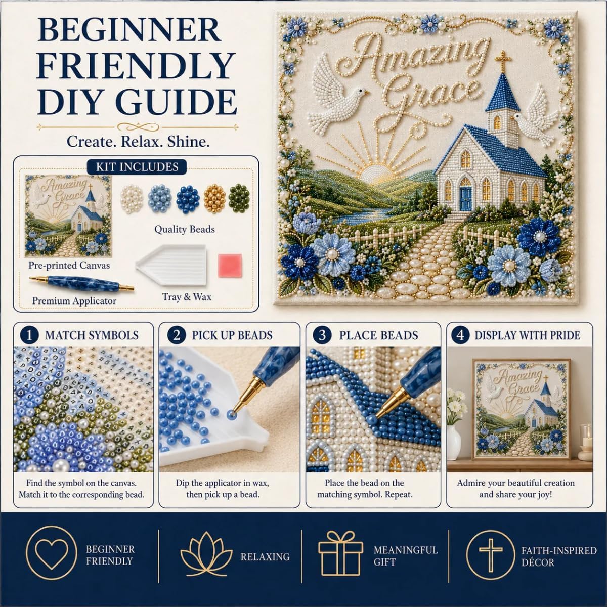Kolekcja Sacred Hymn Pearl Art – Art Craft Things recenzja i cena