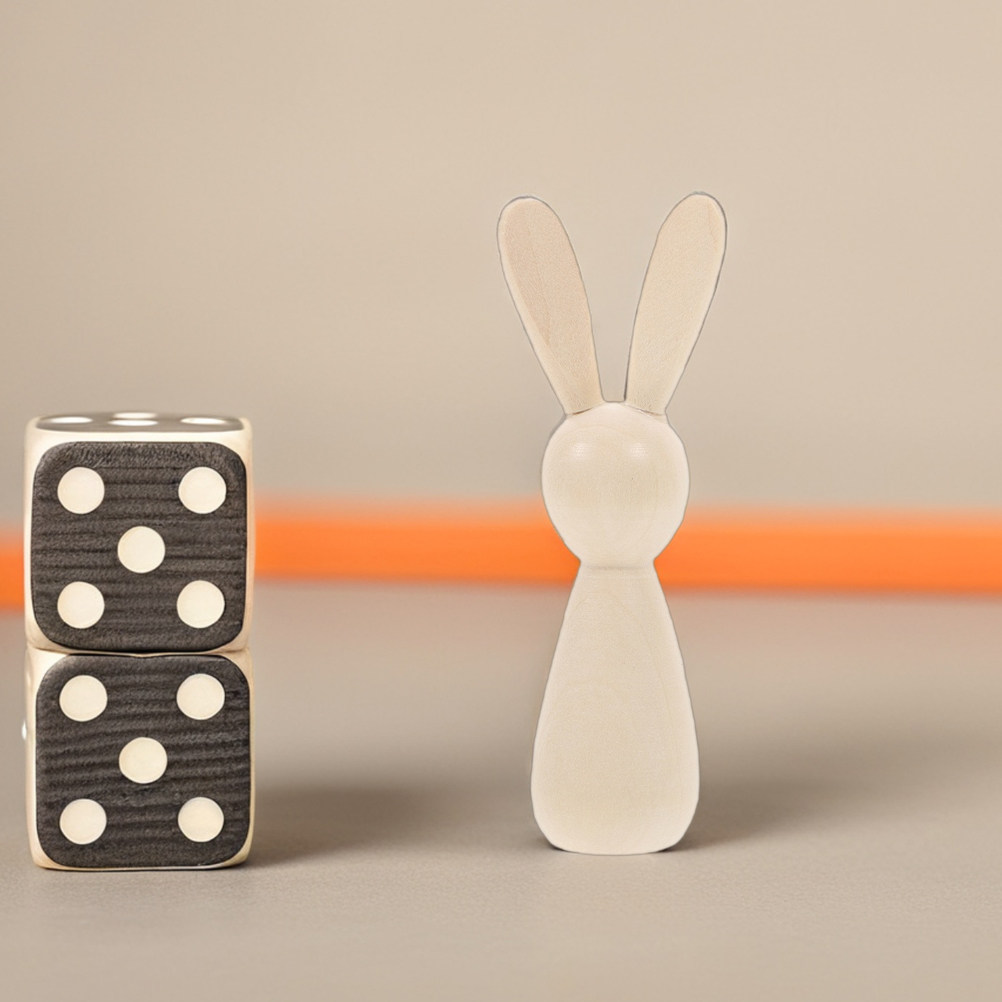 7 sztuk drewnianych figur król – Art Craft Rabbit recenzja i cena