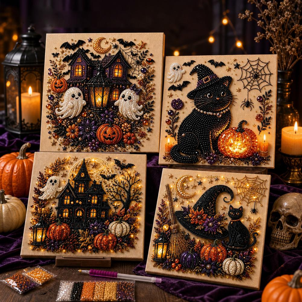 Zestaw DIY Halloween Duch i Dy – Art Craft Things recenzja i cena