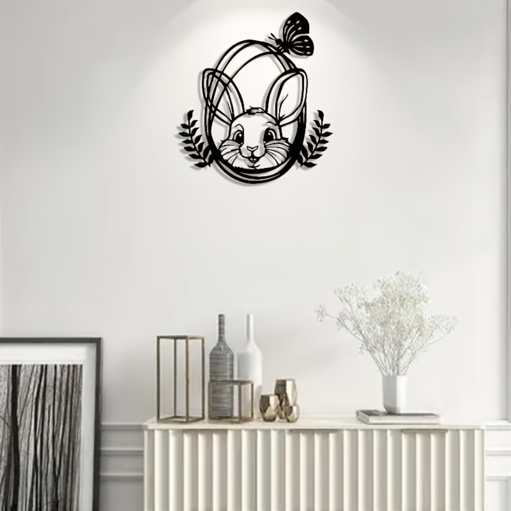 CIFBUY Metalowa Dekoracja Ście – Art Craft Rabbit recenzja i cena