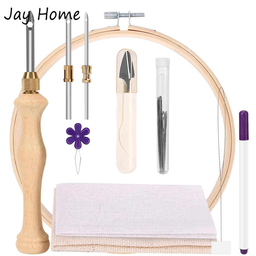 Zestaw startowy z igłą do haft – Embroidery Hoop Kit recenzja i cena