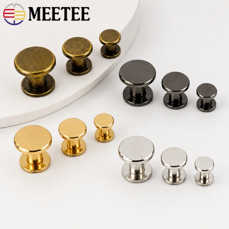 50/100 szt. 5-8mm Metalowe Nit – Bookbinding Supply Kit recenzja i cena