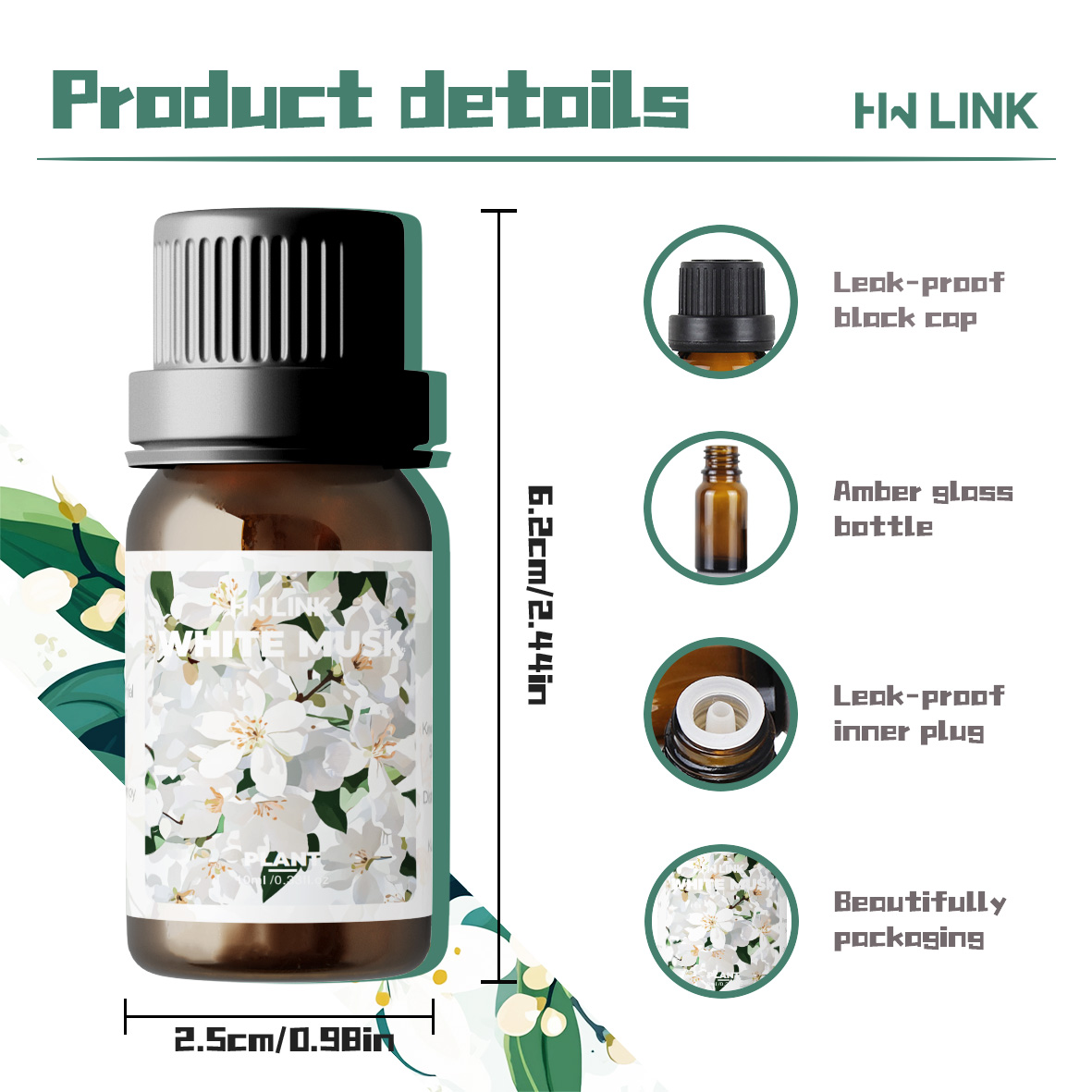 10 ml białych olejków zapachow – Art Craft Things recenzja i cena