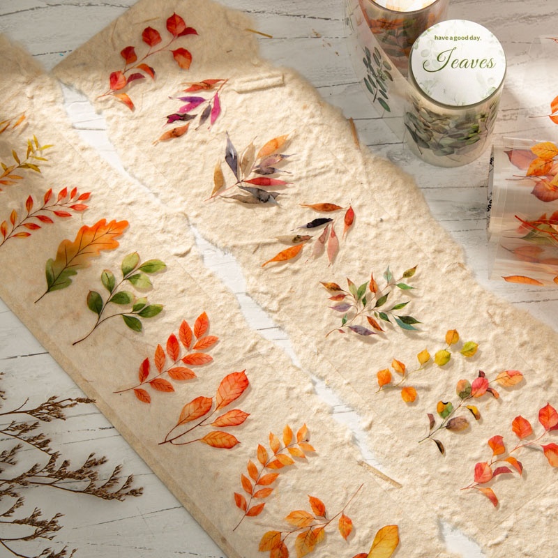 Zestaw 6 rolek, 6 cm × 200 cm, – Art Craft Using Leaves recenzja i cena