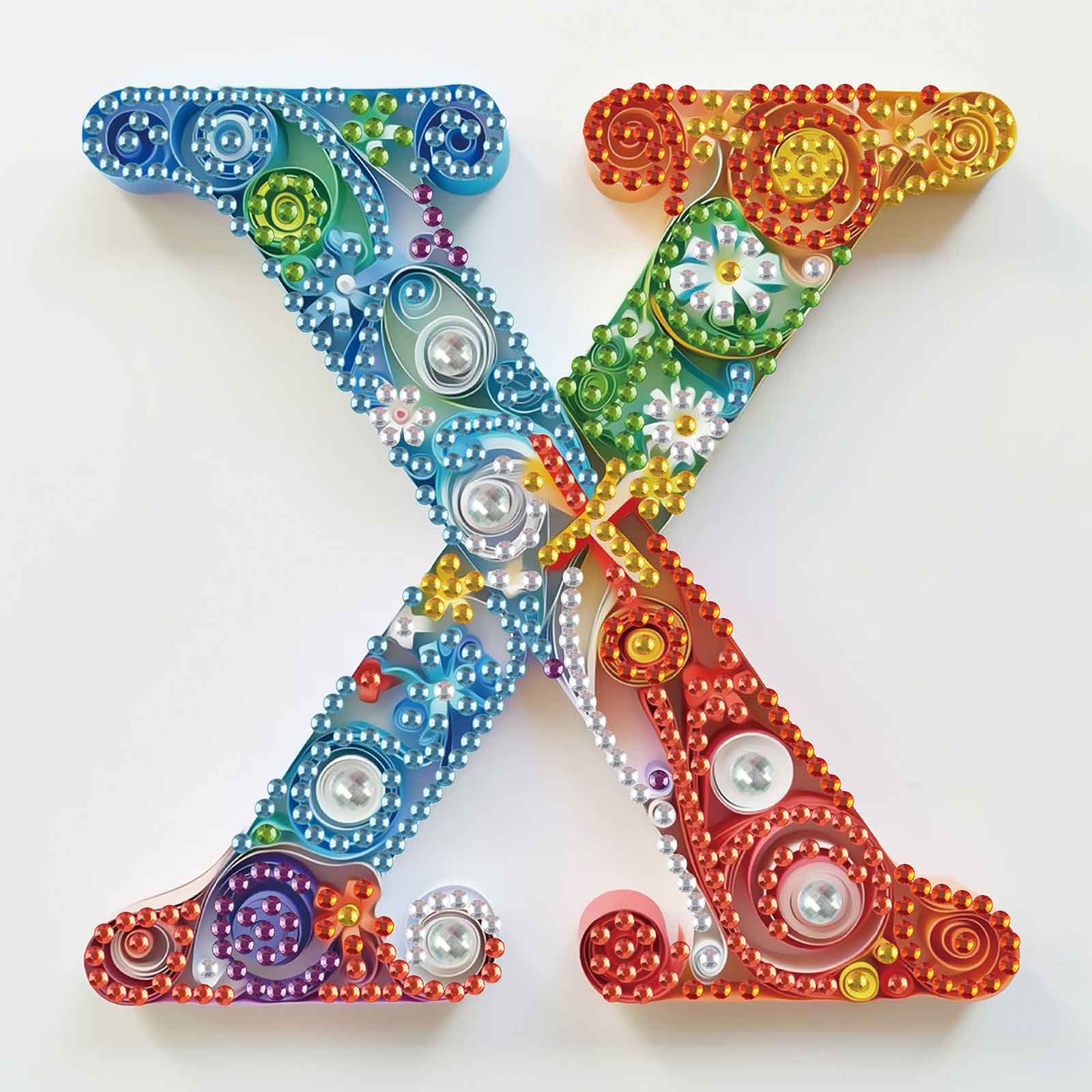 Zestawy do malowania diamentam – Art And Craft Letter X recenzja i cena