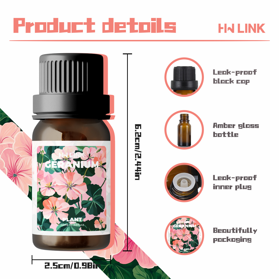 Olejki eteryczne z geranium 10 – Art Craft Things recenzja i cena