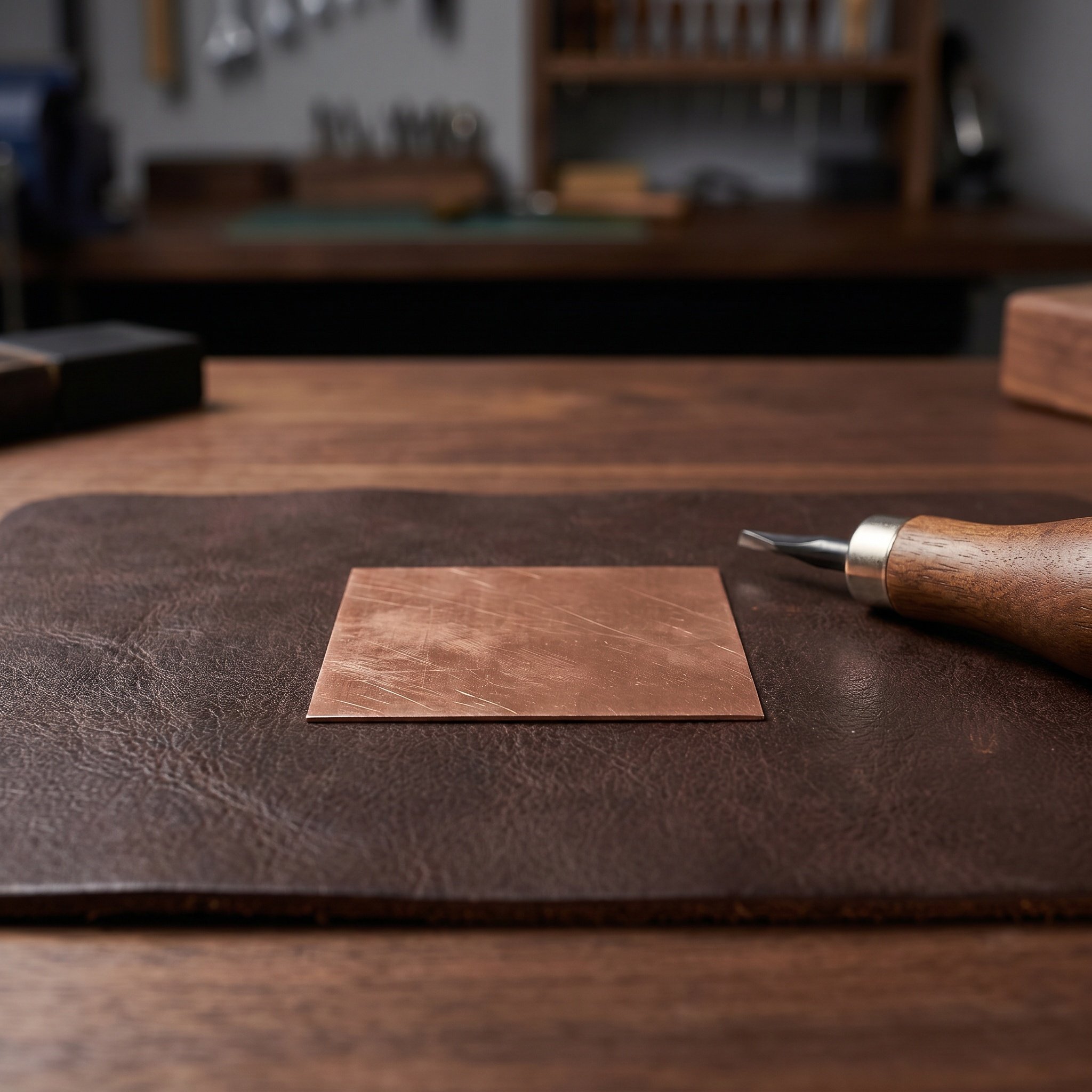 4 sztuki miedzianych płyt do r – Art Craft Tools recenzja i cena