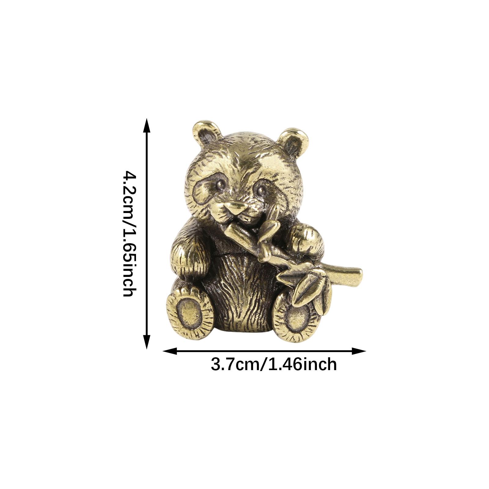 Mosiężna Panda Ozdoba Kolekcjo – Art Craft Hotel recenzja i cena