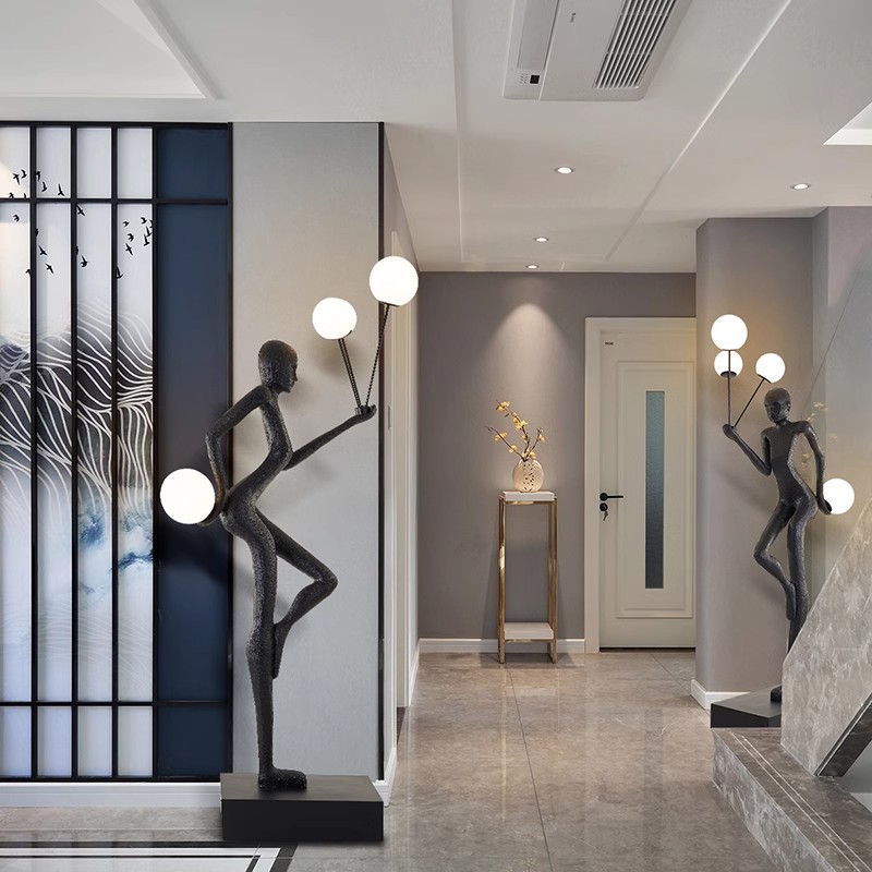 Lampa podłogowa do salonu Rzem – Art Craft Hotel recenzja i cena
