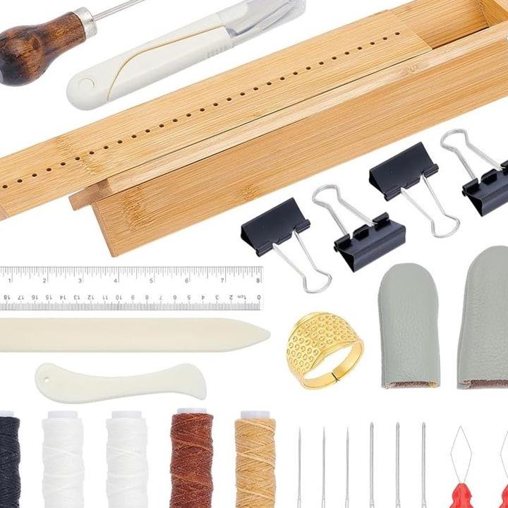 X07A 26 szt. bambusowych podkł – Bookbinding Supply Kit recenzja i cena