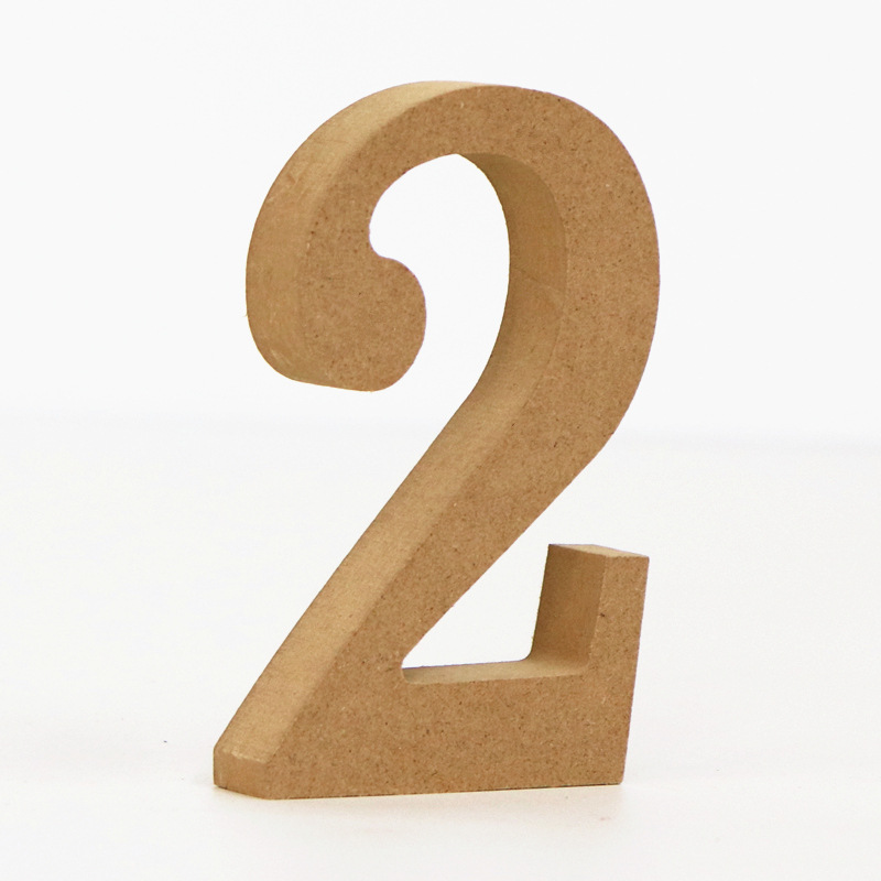 1 szt. 10cm Drewniane Cyfry w  – Art And Craft Numbers recenzja i cena